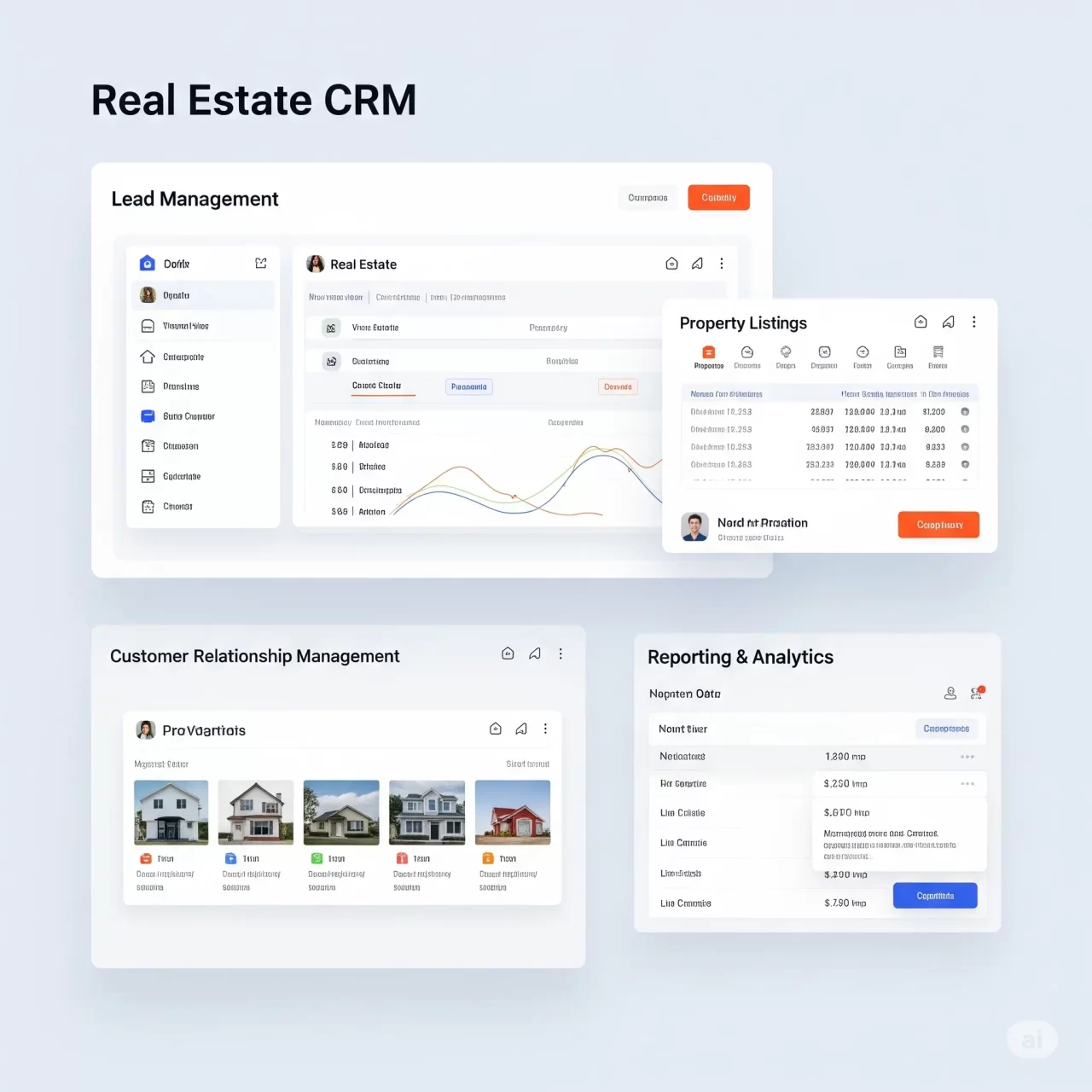 Features in Real Estate CRM Solutions