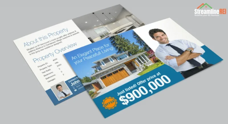 Real Estate Postcard